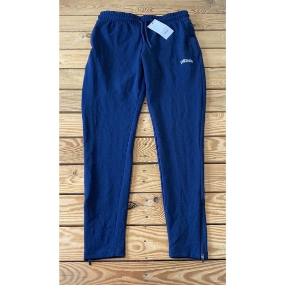 Gymshark Pants - NWT Gymshark Fit Tapered Bottom Sweatpants Size Small Women's Navy